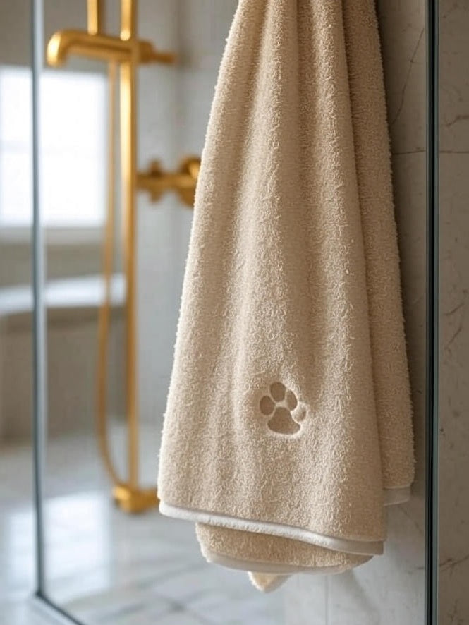🛁 Pamuklu Banyo Havlusu – “Yumuşaklık Sadece Başlangıç”