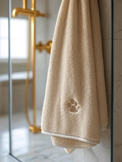 🛁 Pamuklu Banyo Havlusu – “Yumuşaklık Sadece Başlangıç”