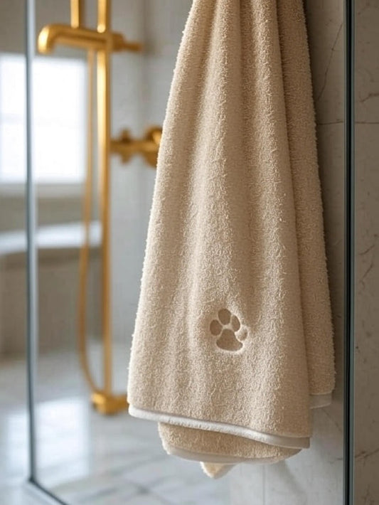 🛁 Pamuklu Banyo Havlusu – “Yumuşaklık Sadece Başlangıç”