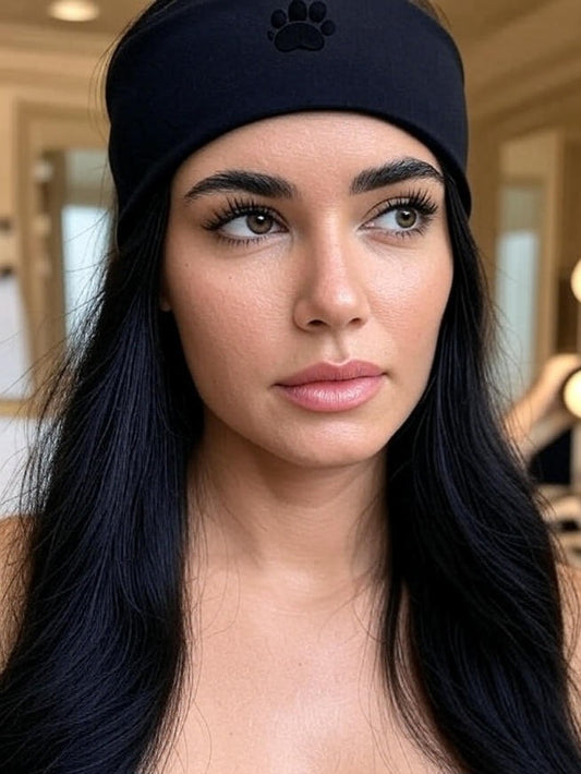 🧖‍♀️ Havlu Bandana – “Bakım Anının Sessiz Yardımcısı”