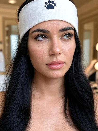 🧖‍♀️ Havlu Bandana – “Bakım Anının Sessiz Yardımcısı”